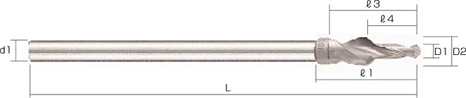 S型皿小ネジ用ドリル